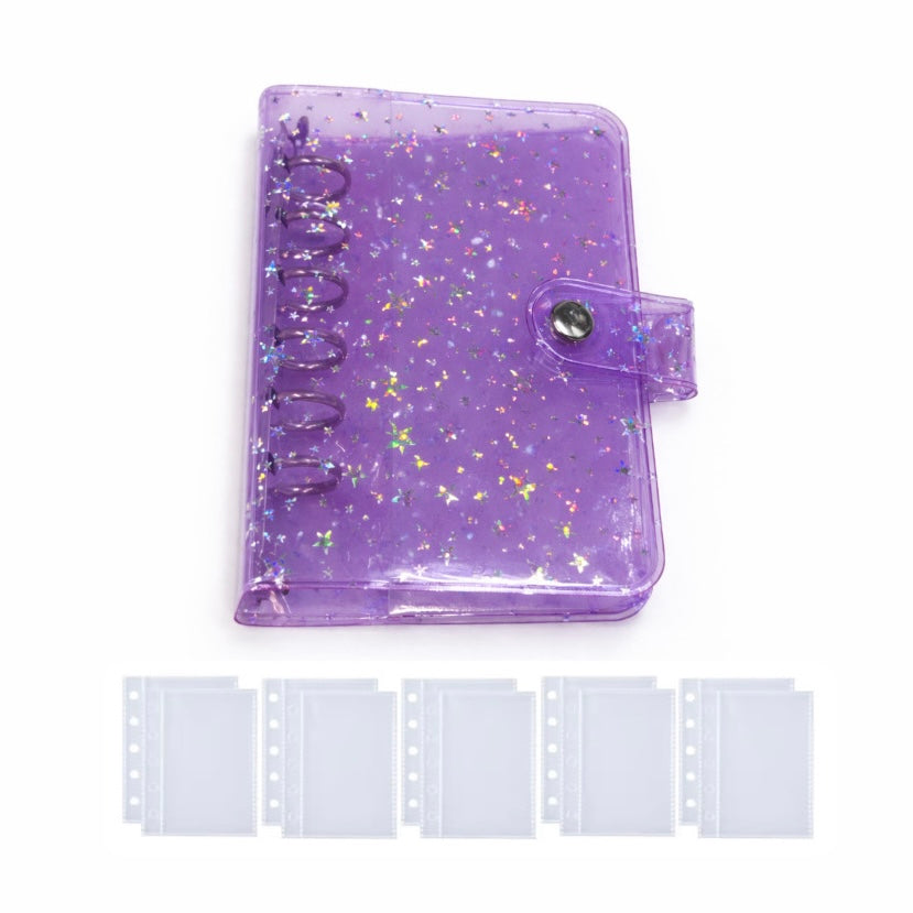 全4種‼️ ほし柄 キラキラシール帳 A6サイズ