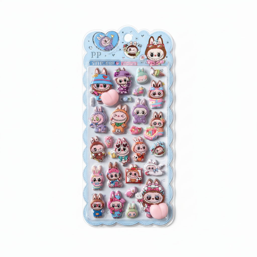 3Dおしりぷにぷにシール⑥