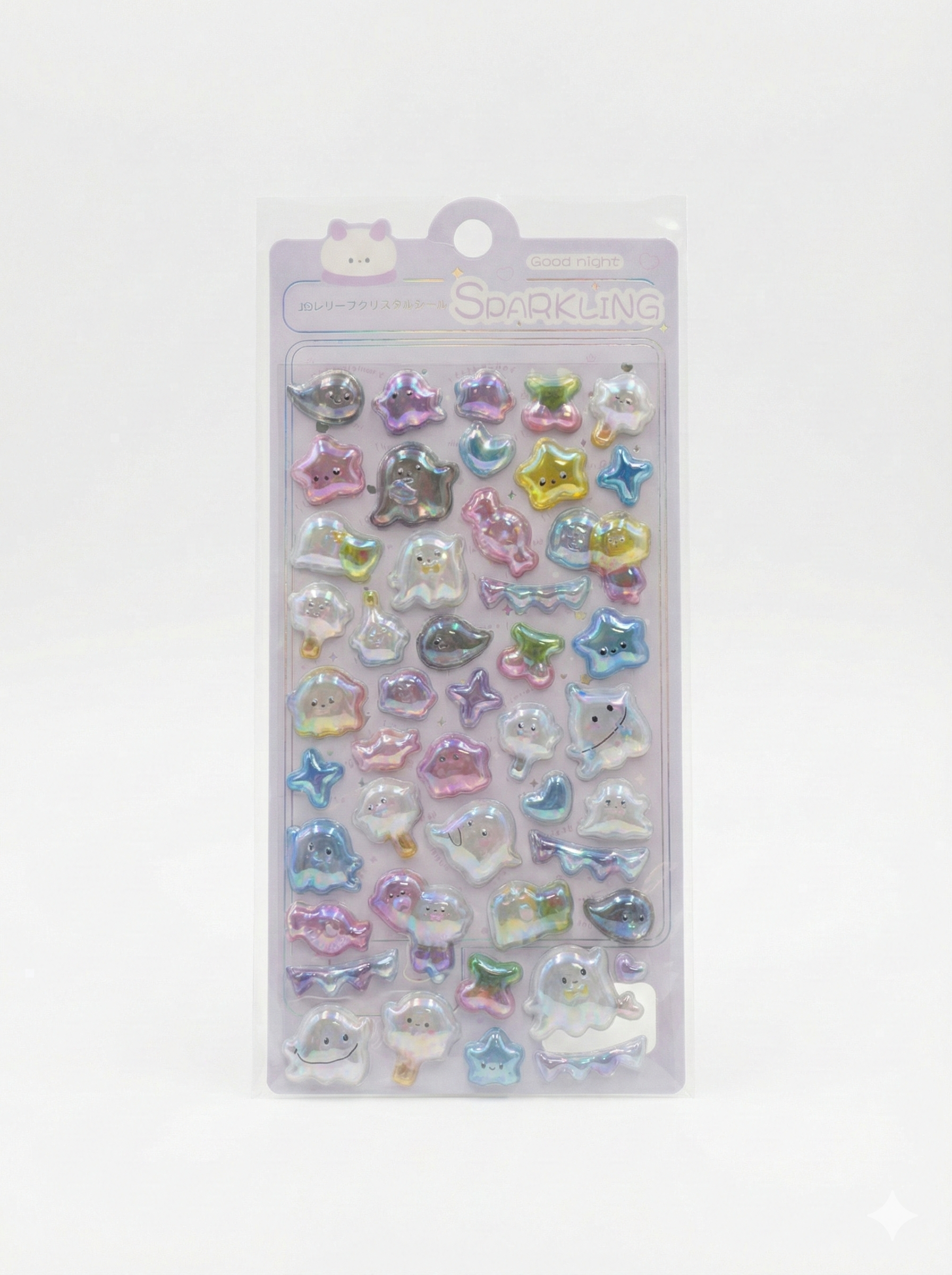 3Dレリーフクリスタルシール①